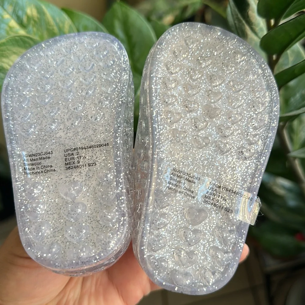 Wonder Nation| baby girl Mary Jane jelly shoes and Clogs bundle. Size 2